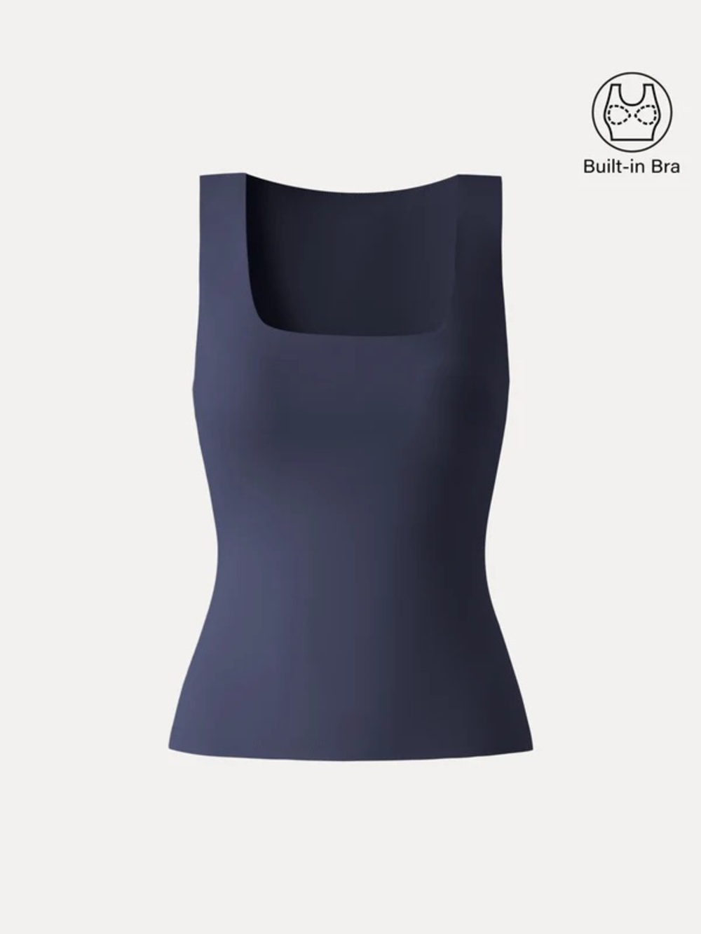 OGL Navy Square Neck Tank Top